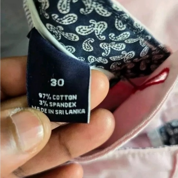 Daniel Cremieux Shorts Men Sz 30 Pink Chino Cotton Flat Front Pockets - Picture 3 of 7